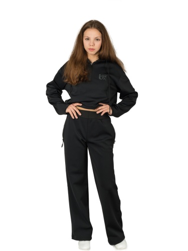 Костюм женский трикотажный ВЛАДА черный фото 4