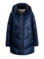 Пуховик женский UNIQA 121007 (темно-синий)