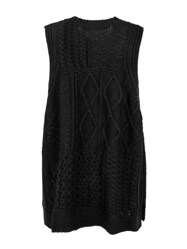 Жилет Б/Н 98366 черный фото 2