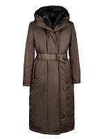 Пуховик женский UNIQA 121024 А (коричневый)