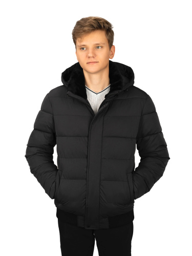 Куртка зимняя мужская Merlion Roman (т.серый) фото 5