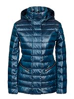 Пуховик женский VERONIKA1 (синий) б/м