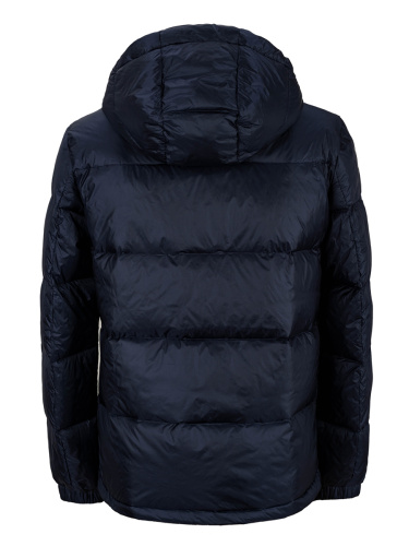 Пуховик C 8028 темно-синий фото 3