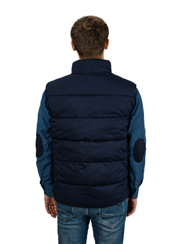 Жилет мужской утепленный Merlion "Iven" (т.синий) фото 3
