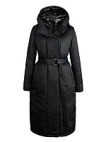 Пуховик женский UNIQA 121024 А (черный)