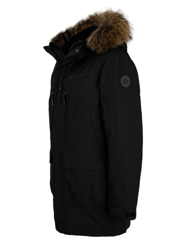 Пуховик муж.S F AW8233Y col: HR90 (black) енот фото 2