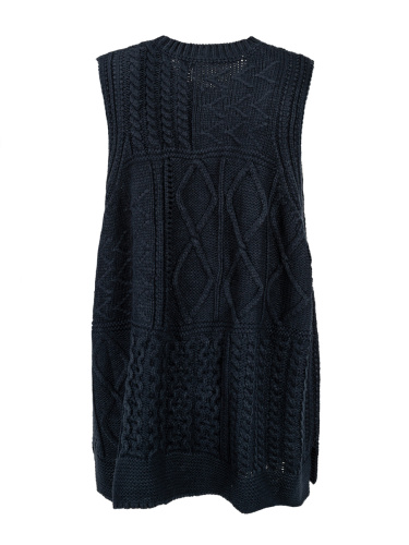 Жилет Б/Н 98366 темно-синий фото 2