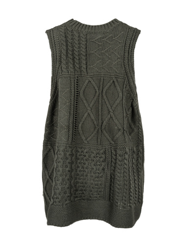 Жилет Б/Н 98366 серый фото 2