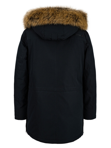 Куртка зимняя муж.S F AW817-20U col: HR981 (black blue) енот фото 3